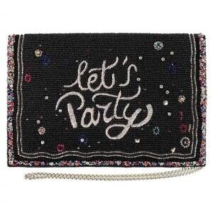 NEW MARY FRANCES let’s party clutch crossbody bag in multi